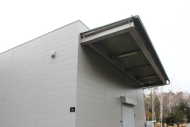 富士山の自然に囲まれた富士鳴沢工場