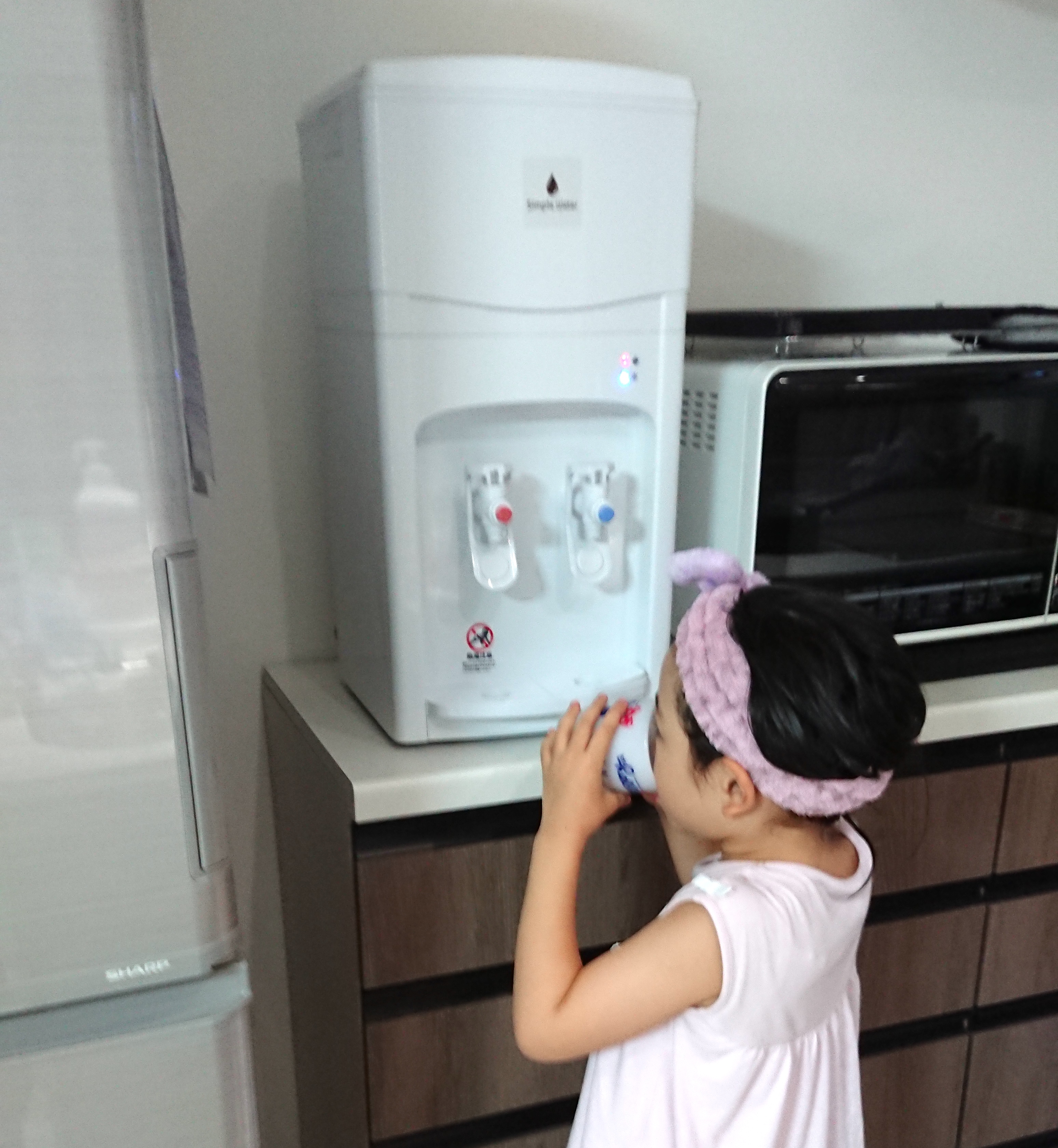 引越しを機にシンプルウォーターに変えました